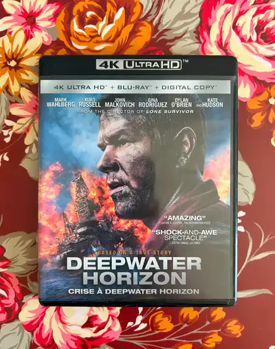 Deepwater horizon DVD 4K UHD bluray bluray film movie tv CD tele, View more