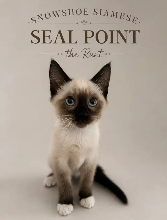 SnowShoe Siamese Mix in Cats & Kittens for Rehoming in Red Deer - Image 8
