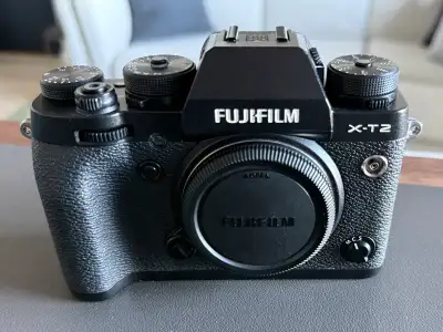 Fujifilm X-T2 Mirrorless Camera Body + EF-X8 Flash, View more