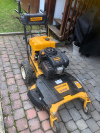 Cub cadet walk behind lawnmower 