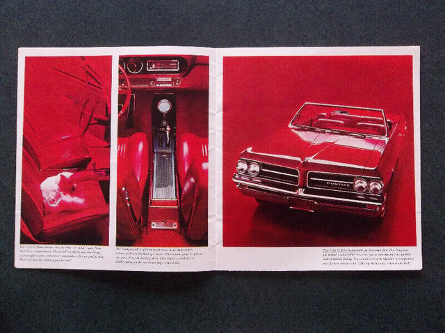 1964 Pontiac Tempest sales booklet in Textbooks in London - Image 3