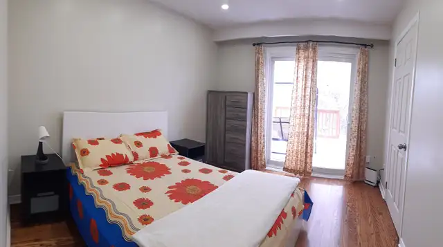 Large furnished private room at 1st floor