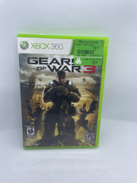 Gears of War 3 (Microsoft Xbox 360, 2011) 