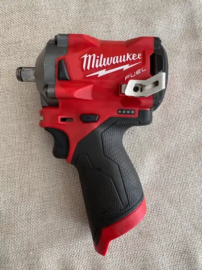 Milwaukee Tool M12 FUEL 12V Stubby 1/2-inch Impqct Wrench, View more