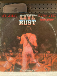 Neil Young & Crazy Horse “Rust Live” Record Album 