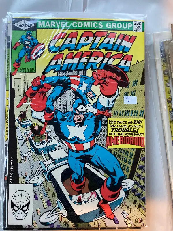 Marvel  Comics Captain America Comics, Collector Grade in Comics & Graphic Novels in Trenton - Image 6