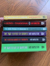 6 Ian Hamilton books from the “Ava Lee” series 