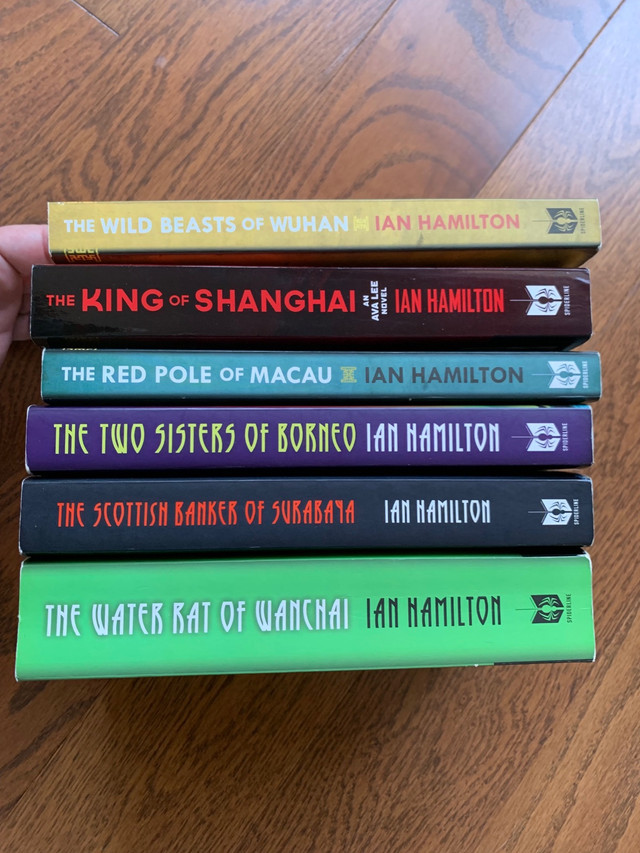 6 Ian Hamilton books from the “Ava Lee” series  in Fiction in Oshawa / Durham Region