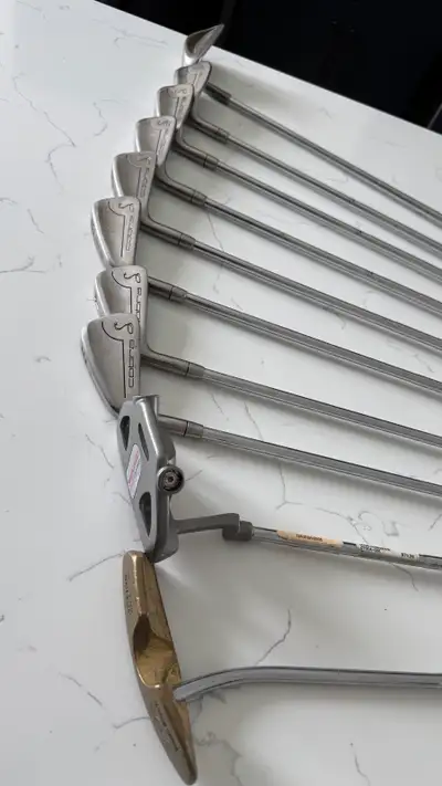  Left Handed Golf Set - Cobra Irons, Hammer X Driver, Woo, View more