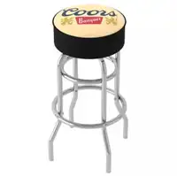 FREE DELIVERY Coors Banquet Logo Metal Bar Stool / Chair