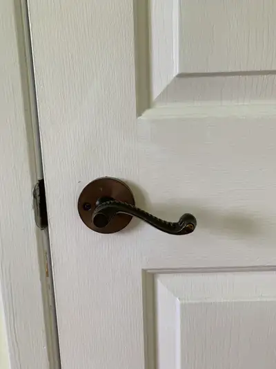 4 poignées de portes d'intérieur (sans verrou), View more