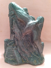 Al Wolf Canada Bird Sculpture