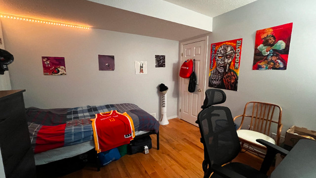 May 2024 4 month summer sublet - basement - 1 room + 1 bathroom in Room Rentals & Roommates in Guelph