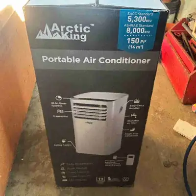 Arctic King Portable Air Conditioner Brand New Bought for $500 used 1 day while Air Conditioning was...