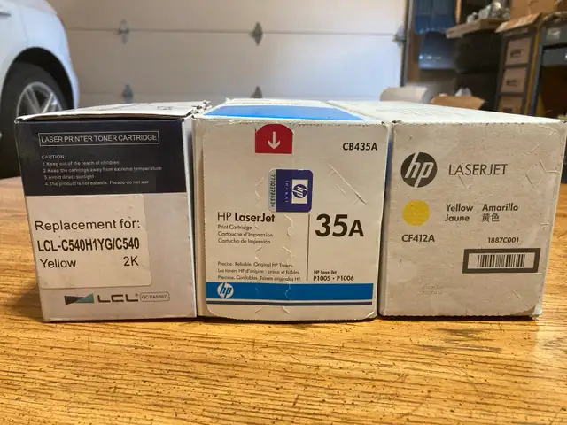 HP and Sharp Toner - NEW! in Printers, Scanners & Fax in Calgary - Image 3