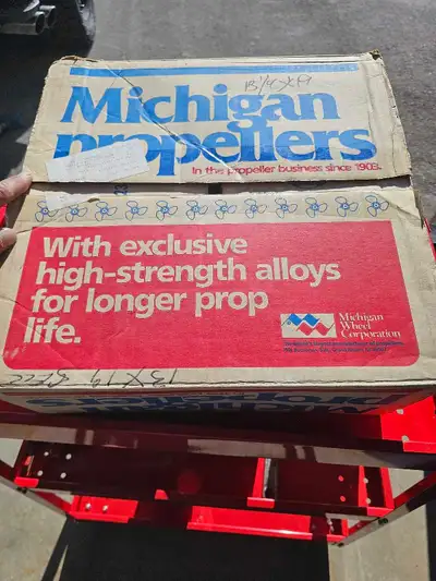 Michigan stainless steel 13x19 prop 033018 for sale. Only used a few times in excellent condition. A...
