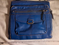 Royal blue crossbody purse