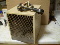 PORTABLE INDUSTRIAL SPACE HEATER- 4800 WATTS  220 VOLTS