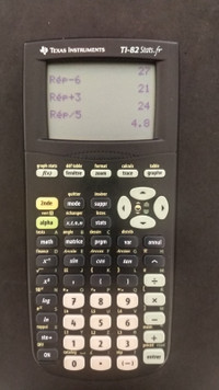 Calculatrice graphique Texas Instruments  82