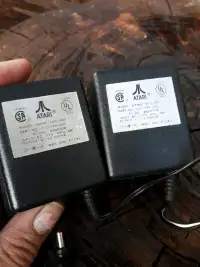 Genuine Atari Portfolio AC DC 6V 300MA Power Supply Adapter


