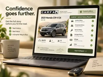 Full CARFAX Vehicle History Report, View more