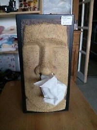 Easter Island Tissue Dispenser Head