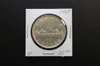 Canada   1937 Silver Dollar