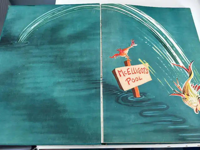 Dr. Seuss' McElligot's Pool Hardcover Book-Original 1947 Edition in Children & Young Adult in Markham / York Region - Image 5