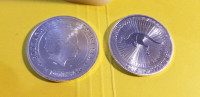 Buffalo silver rounds, silver coins, silver bars.
