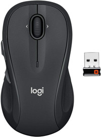 Logitech M510 Wireless Computer Mouse for PC with USB receiver