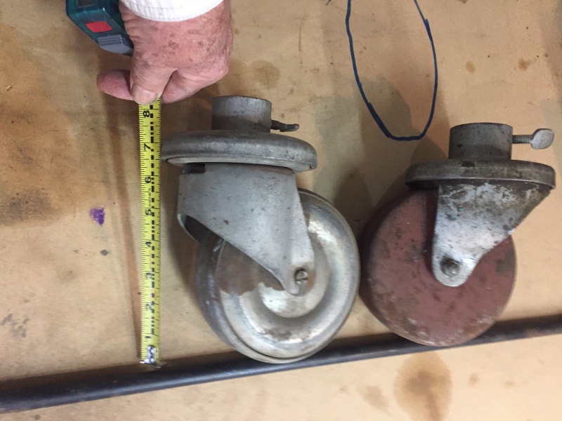 Scaffolding Casters 6” wheels, adds.about 7” height Ladders & Scaffolding Edmonton Kijiji