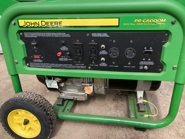 John Deere 6000w generator  in Power Tools in Charlottetown - Image 2
