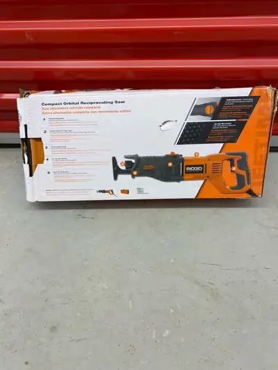 Riggid reciprocating saw, View more