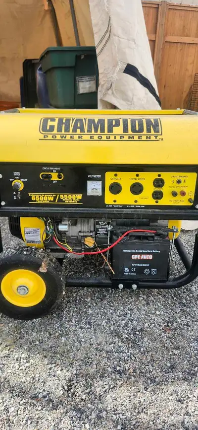 champion 6500 watt generator, View more