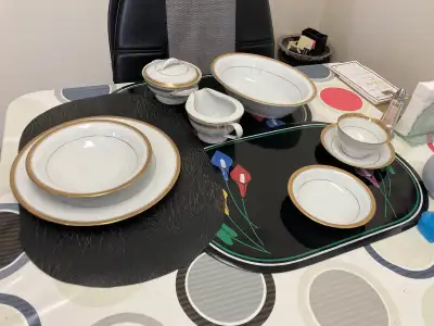 NORITAKE CHINA DINNER SET, View more