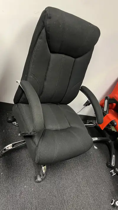 High Back Swivel Office Chair Task Ergonomic Linen Fabric Comput, View more