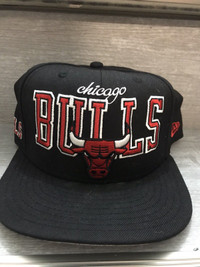 Vintage Chicago Bulls Basketball Fitted Hat