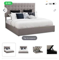 King Size Bed with mattress 