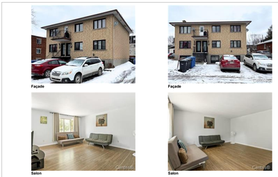 Superbe 5 ½ haut à louer - longueuil – À 10 min de Montréal ✨ Magnifique logement lumineux offrant d...