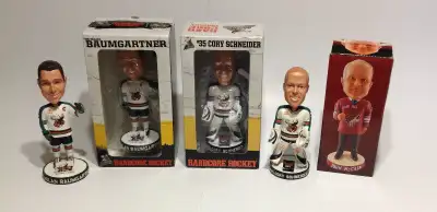 Manitoba Moose + Phoenix Coyotes Hockey Bobbleheads, View more