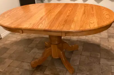 Solid Oak Kitchen Table, View more