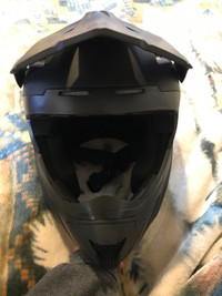 Dirt bike helmet 