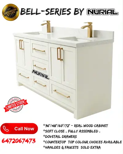 Vanity, Kitchen Cabinet , Countertop, Mirror, View more