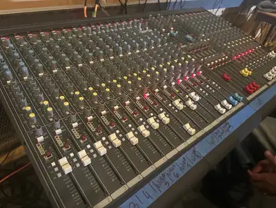 Allen & Heath GL2200-24 4-Group 24-Channel Mixing Console in excellent condition. Mixer is very clea...