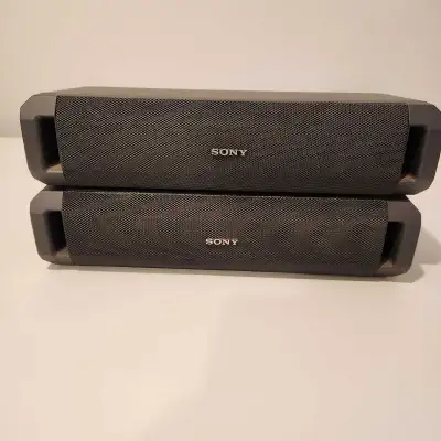 Two Sony SS-CN315 speakers. Working asking $25 for both.