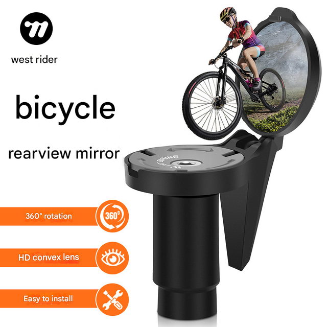 Bike Handlebar End Mirror, Convex Rearview Mirror in Clothing, Shoes & Accessories in City of Toronto - Image 2