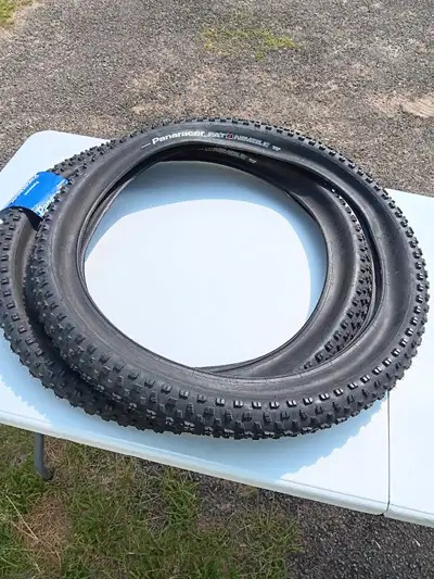 2 26x4.00 fat bike tires and 1 tube 150$, View more