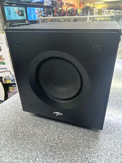 Paradigm Powered Subwoofer V8 Defiance Item # 136652 We do offer a 30 day warranty and can test befo...