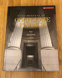 Fundamentals of Corporate Finance - Ninth Canadian Edition