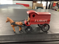 Collectable JL Kraft Horse and Wagon